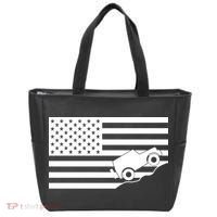 US Truck Simple Off-Roading Flag Tote Bag thumb 0