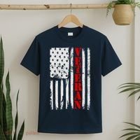 US Veterans Vintage American Flag T-Shirt thumb 2