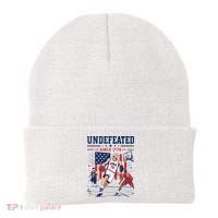Undefeated Since 1776 Basketball USA Beanie thumb 0