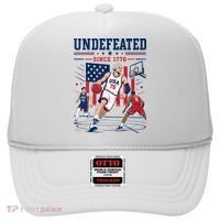 Undefeated Since 1776 Basketball USA Hat thumb 0