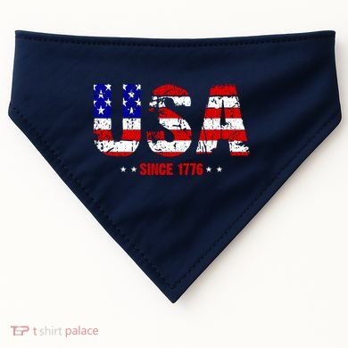 Usa Since 1776 USA-Made Doggie Bandana