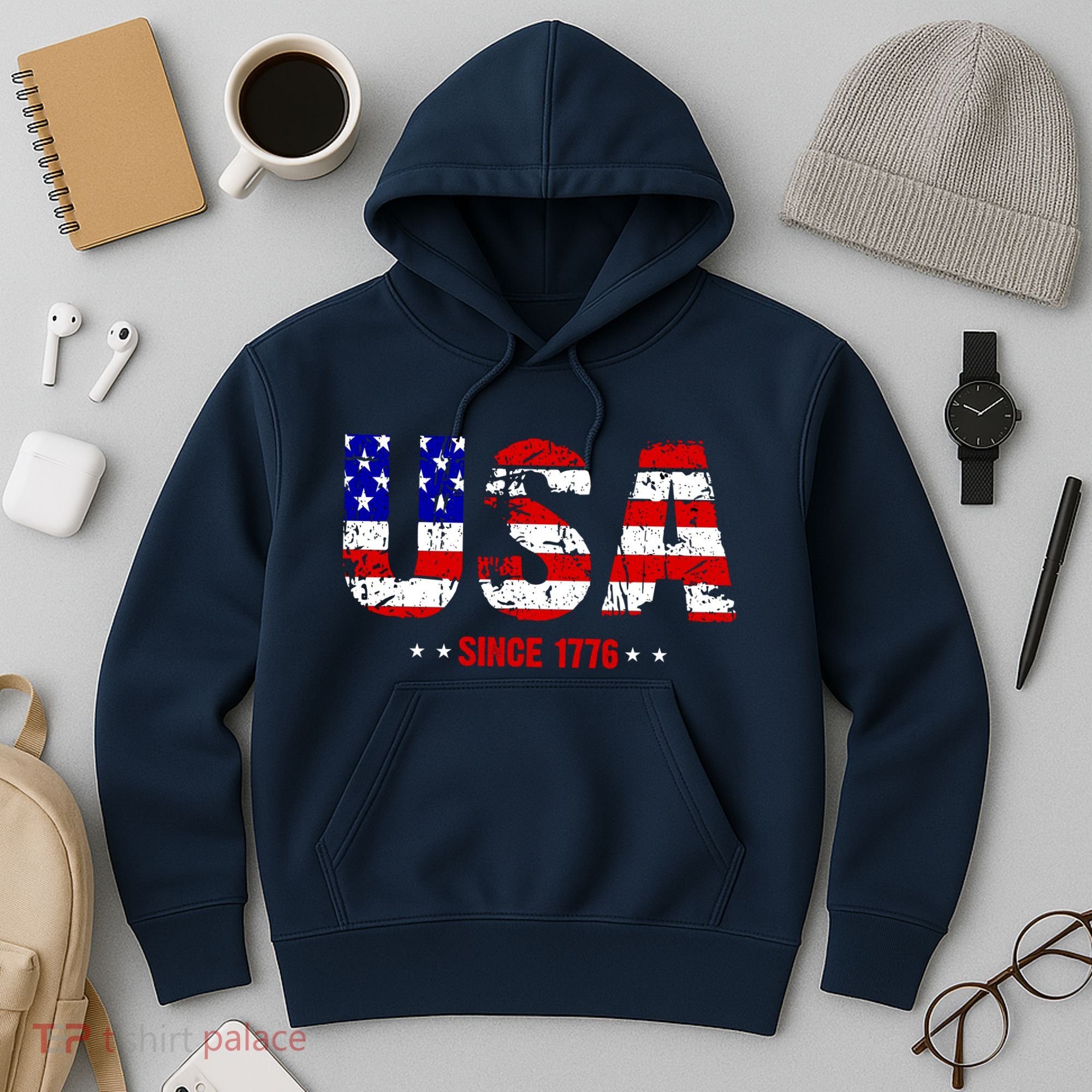 Usa Since 1776 Hoodie