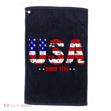Usa Since 1776 Golf Towel