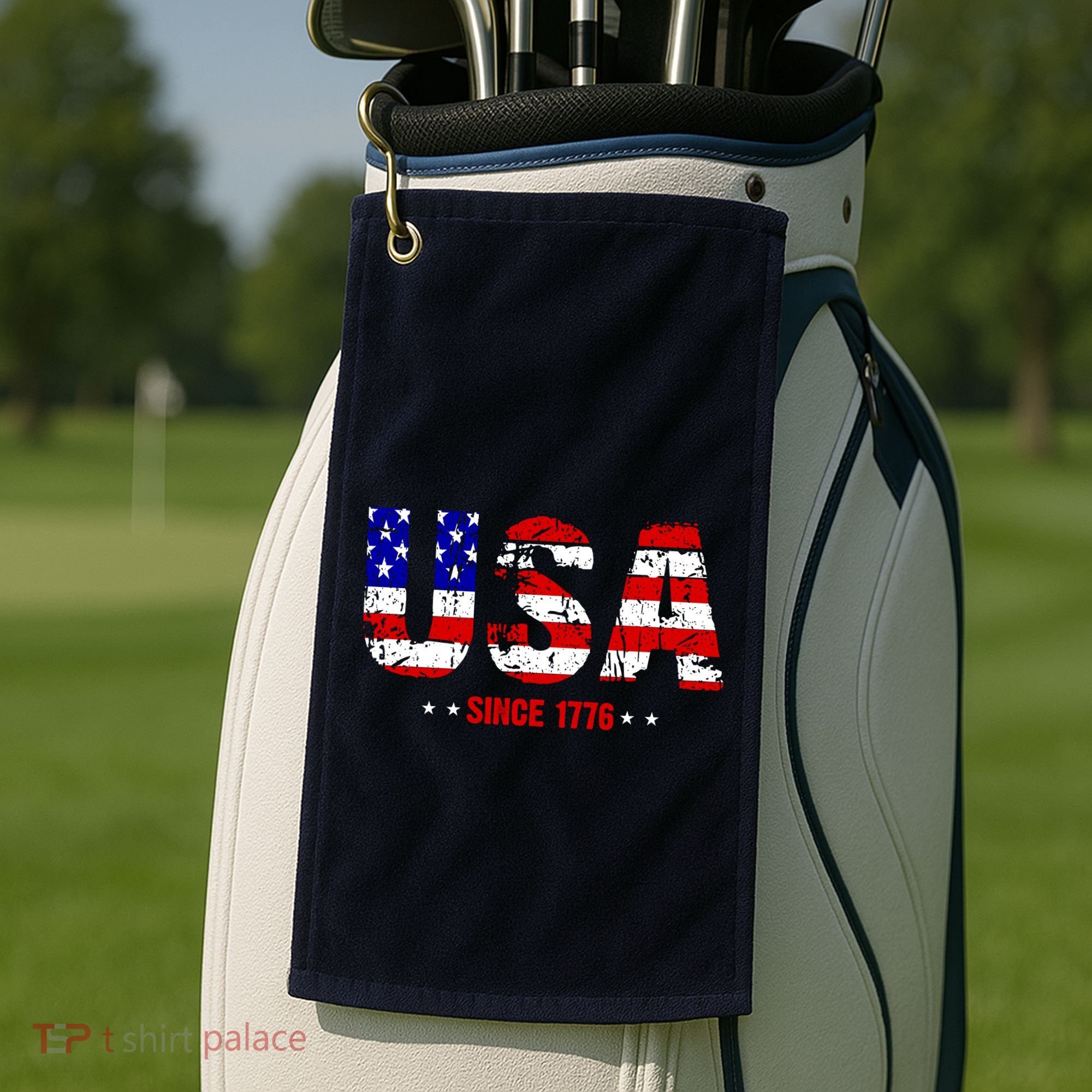 Usa Since 1776 Golf Towel