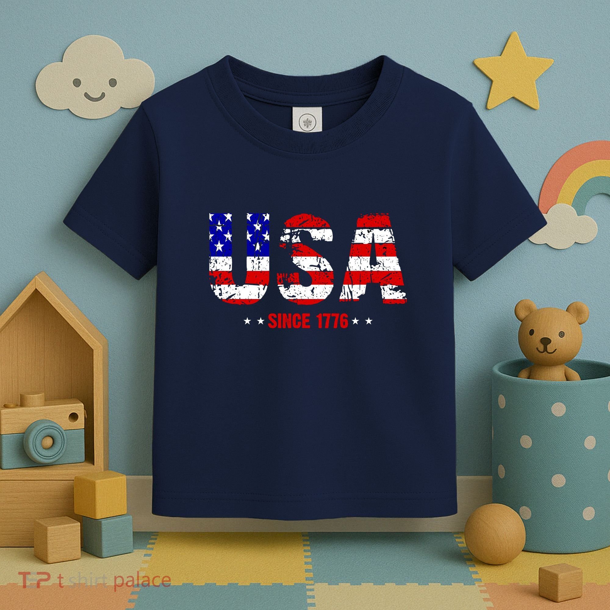 Usa Since 1776 Toddler T-Shirt