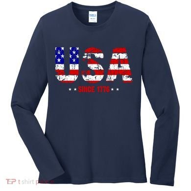 Usa Since 1776 Women's Long Sleeve Shirt