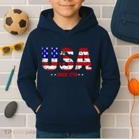 Usa Since 1776 Kids Hoodie thumb 2
