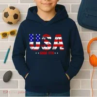 Usa Since 1776 Kids Hoodie thumb 2