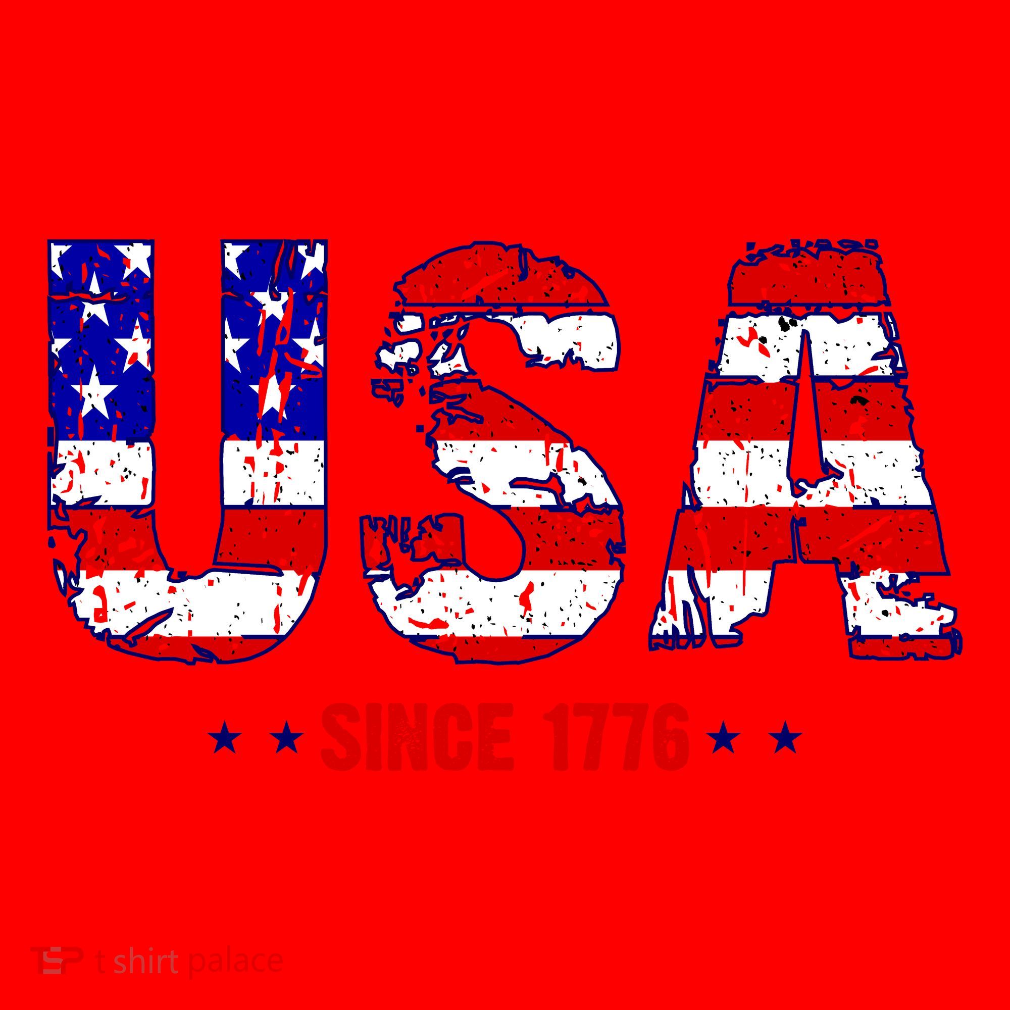 Usa Since 1776 Santa Hat