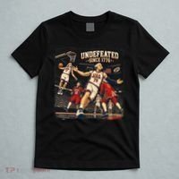 Undefeated Since 1776 Basketball Vintage USA T-Shirt thumb 5