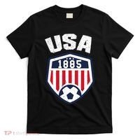 USA Soccer 1885 American Soccer USA Jersey Fan T-Shirt thumb 0