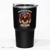 United States 250 Years 1776-2026  Fireworks Eagle Tumbler thumb 0