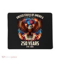 United States 250 Years 1776-2026  Fireworks Eagle Mousepad thumb 0