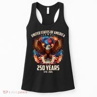 United States 250 Years 1776-2026  Fireworks Eagle Women's Tank Top thumb 0