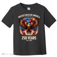 United States 250 Years 1776-2026  Fireworks Eagle Toddler T-Shirt thumb 0
