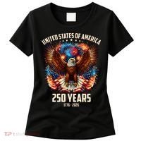 United States 250 Years 1776-2026  Fireworks Eagle Women's T-Shirt thumb 0