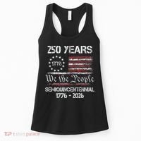 USA Semiquincentennial 250th Anniversary America Celebration Gift Women's Tank Top thumb 0