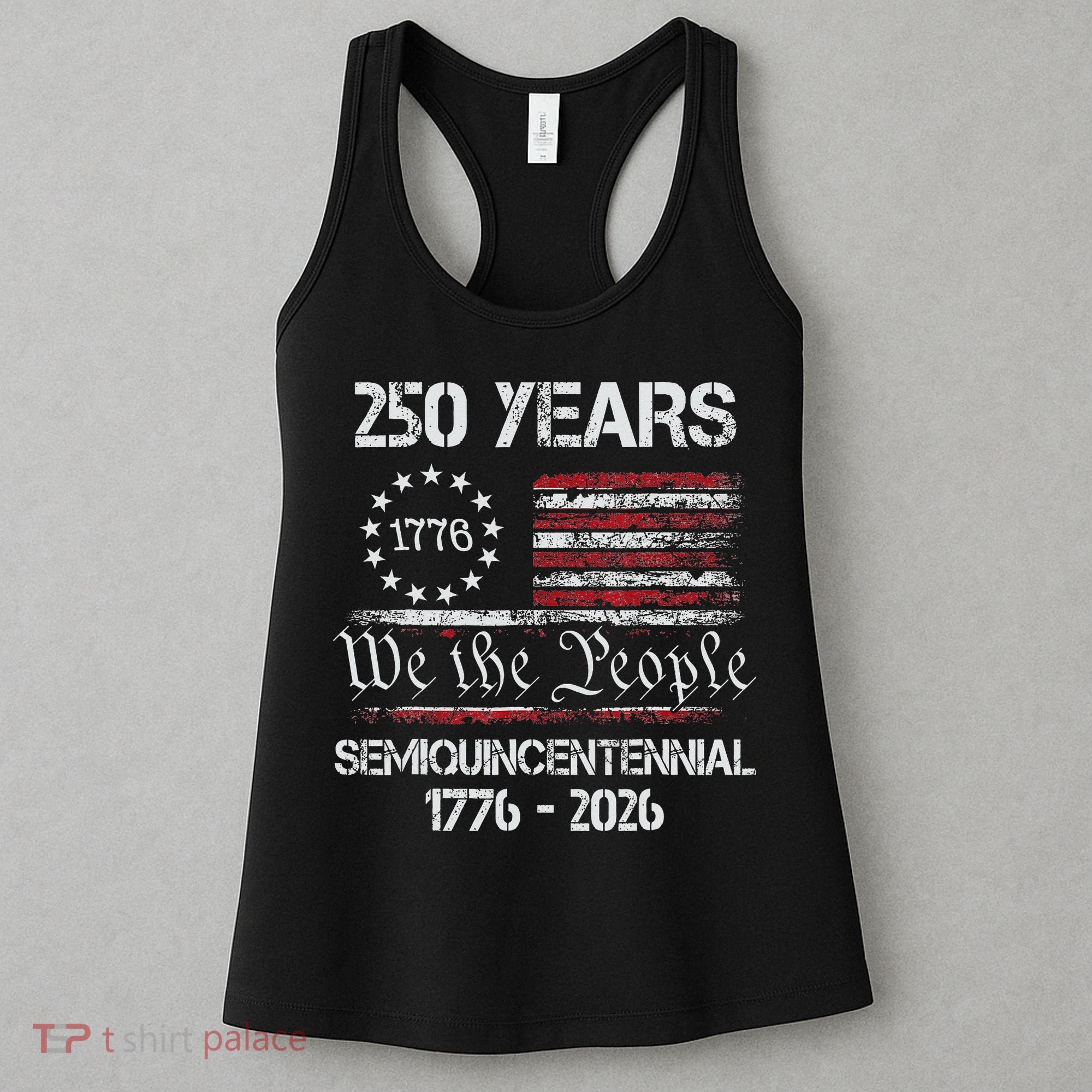 USA Semiquincentennial 250th Anniversary America Celebration Gift Women's Tank Top