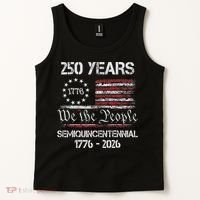 USA Semiquincentennial 250th Anniversary America Celebration Gift Tank Top thumb 2
