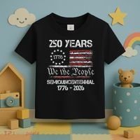 USA Semiquincentennial 250th Anniversary America Celebration Gift Toddler T-Shirt thumb 3