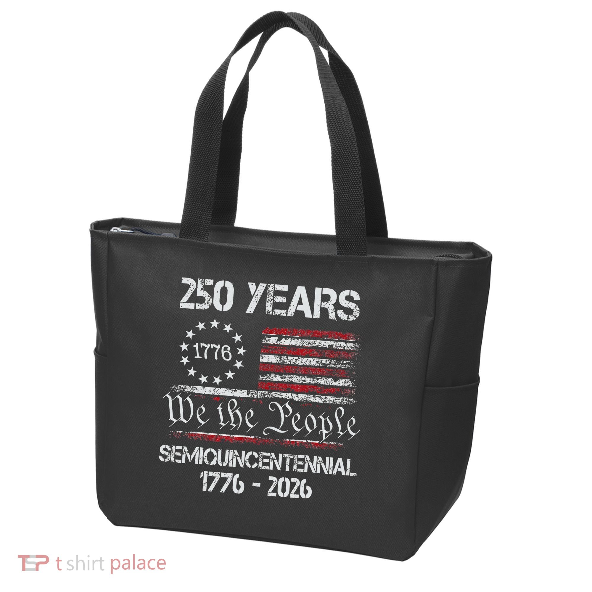 USA Semiquincentennial 250th Anniversary America Celebration Gift Tote Bag