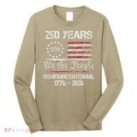 USA Semiquincentennial 250th Anniversary America Celebration Gift Long Sleeve Shirt thumb 0