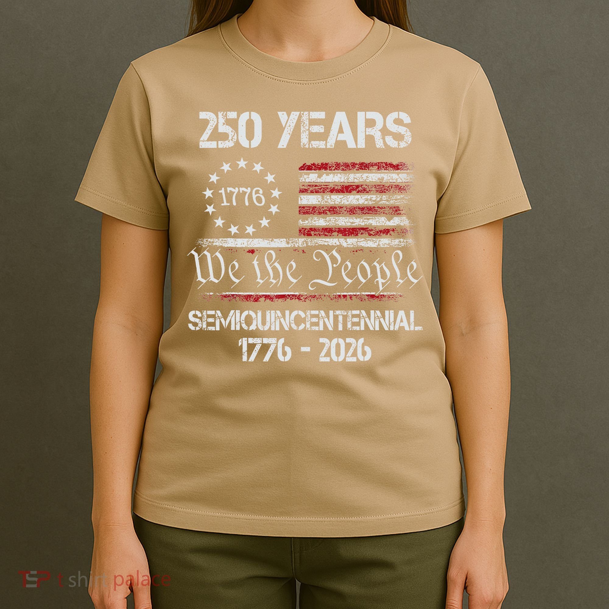 USA Semiquincentennial 250th Anniversary America Celebration Gift T-Shirt