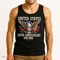 United States 250th Anniversary 1776-2026 Tank Top thumb 3
