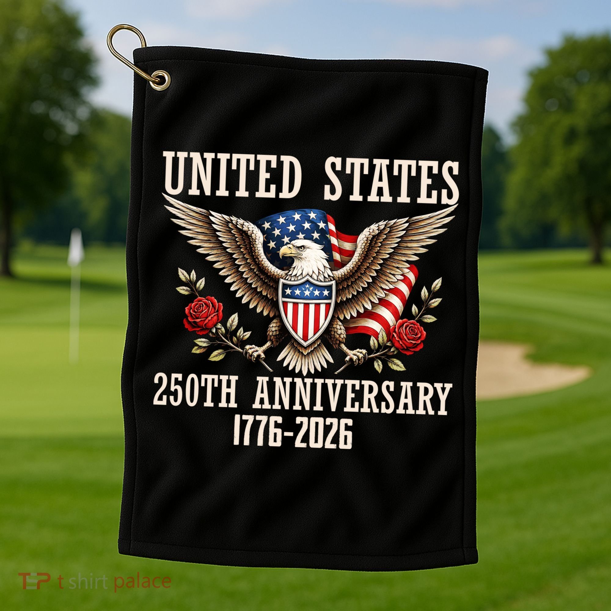 United States 250th Anniversary 1776-2026 Golf Towel
