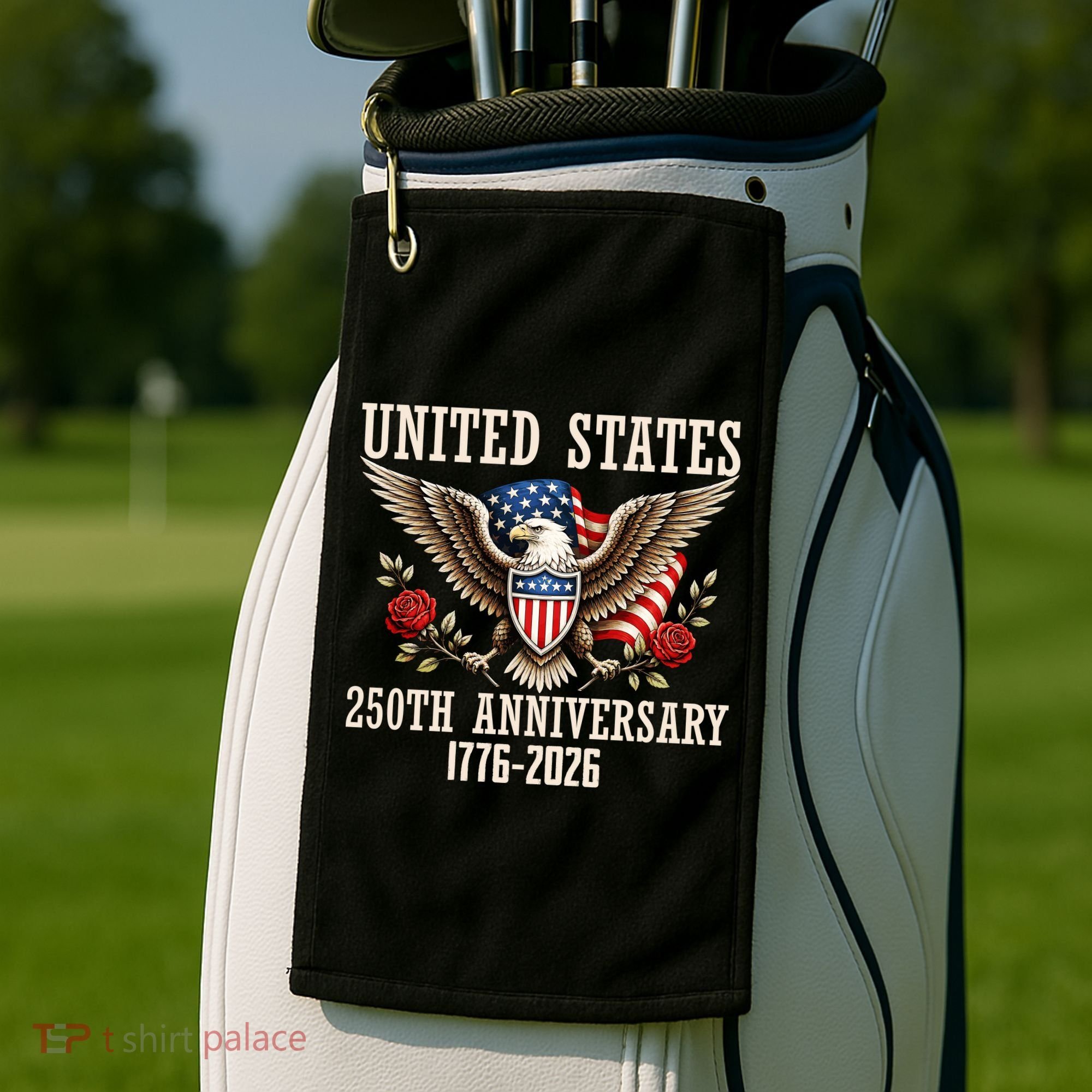 United States 250th Anniversary 1776-2026 Golf Towel
