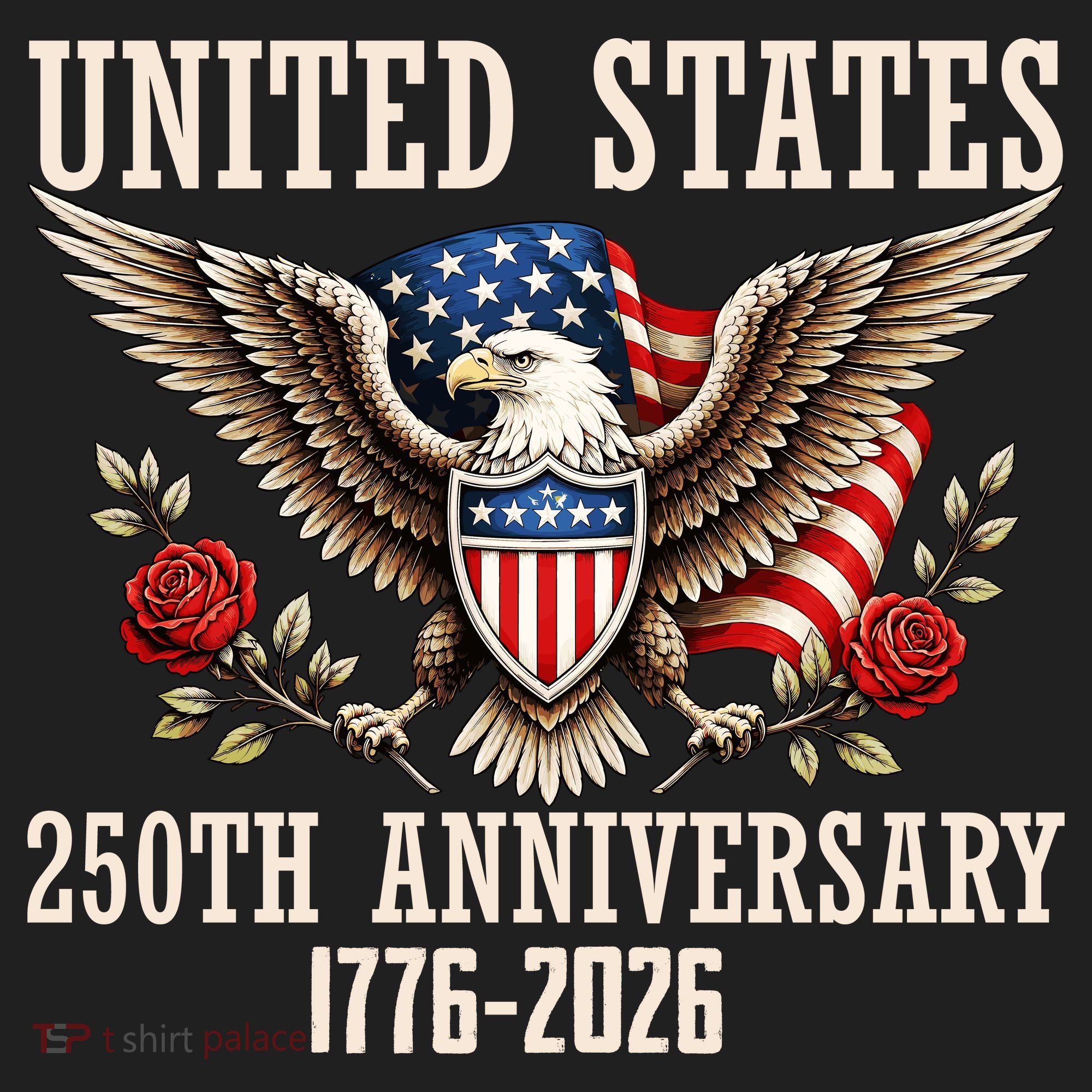 United States 250th Anniversary 1776-2026 Golf Towel