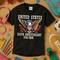 United States 250th Anniversary 1776-2026 Kids T-Shirt thumb 3