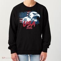 USA Soccer 2026 Eagle And Flag  Women's Sweatshirt thumb 0
