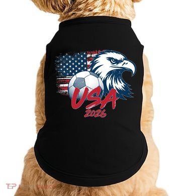 USA Soccer 2026 Eagle And Flag  Doggie Tank