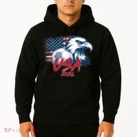 USA Soccer 2026 Eagle And Flag  Hoodie thumb 2