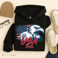 USA Soccer 2026 Eagle And Flag  Hoodie thumb 4