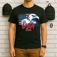 USA Soccer 2026 Eagle And Flag  T-Shirt thumb 6