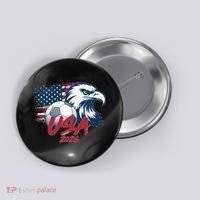 USA Soccer 2026 Eagle And Flag  Button thumb 0
