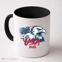USA Soccer 2026 Eagle And Flag  Coffee Mug thumb 0
