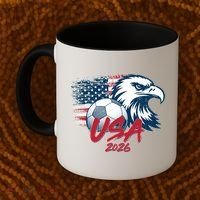 USA Soccer 2026 Eagle And Flag  Coffee Mug thumb 2