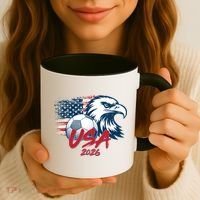 USA Soccer 2026 Eagle And Flag  Coffee Mug thumb 3