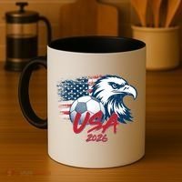 USA Soccer 2026 Eagle And Flag  Coffee Mug thumb 4