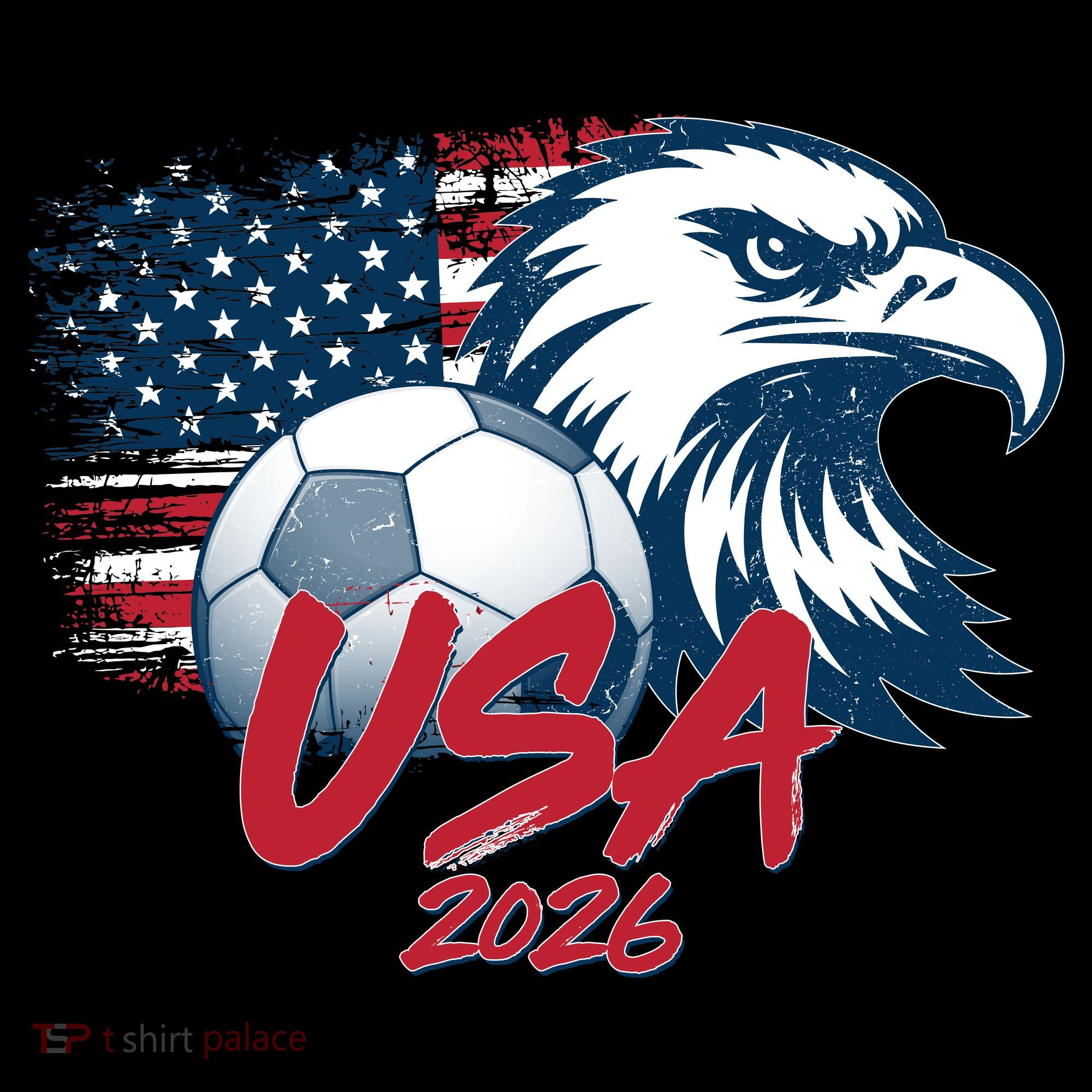 USA Soccer 2026 Eagle And Flag  Coffee Mug