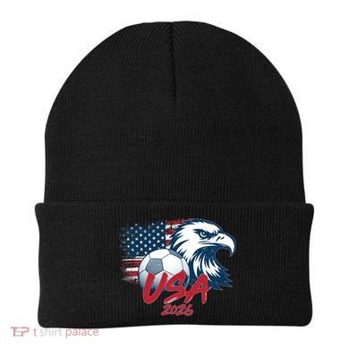 USA Soccer 2026 Eagle And Flag  Beanie