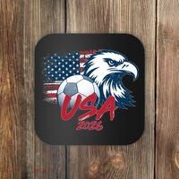 USA Soccer 2026 Eagle And Flag  Coaster thumb 0