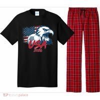 USA Soccer 2026 Eagle And Flag  Pajama Set thumb 0