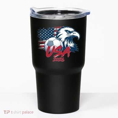 USA Soccer 2026 Eagle And Flag  Tumbler