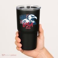 USA Soccer 2026 Eagle And Flag  Tumbler thumb 2