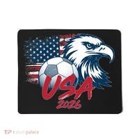 USA Soccer 2026 Eagle And Flag  Mousepad thumb 0