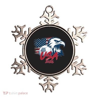 USA Soccer 2026 Eagle And Flag  Ornament